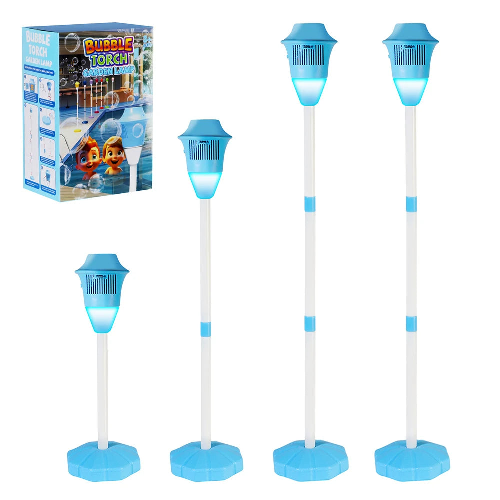 Standing Bubble Machine with LED Lights & Music